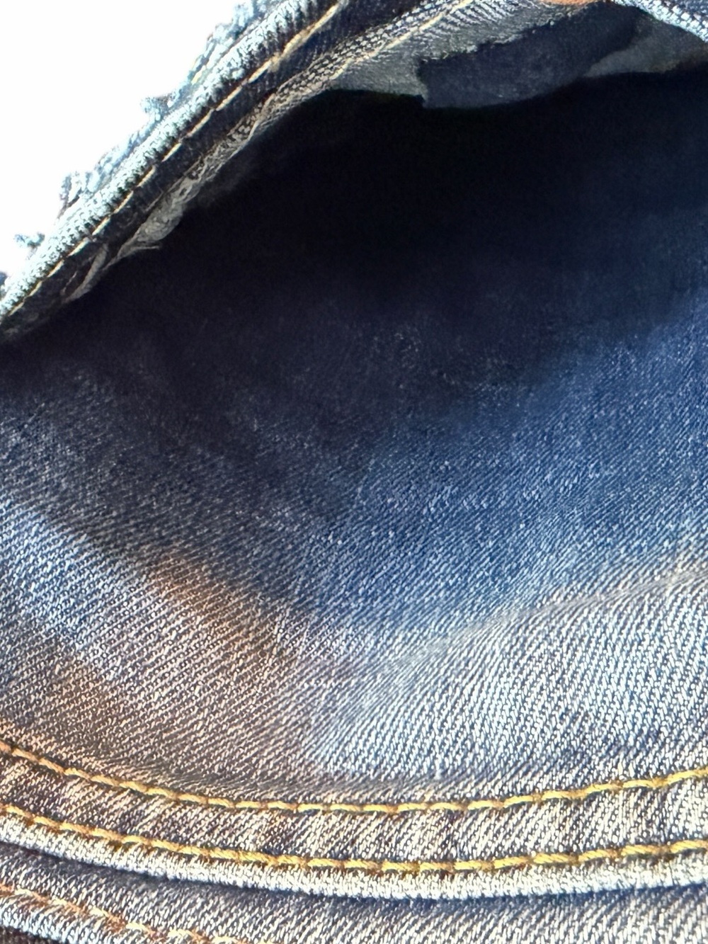 Myra Bag Light Blue Denim Crossbody with Brown Strap - Picture 3 of 10